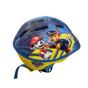 Paw Patrol Blue & Yellow Kids' Bike Helmet with Size 2-5 Unisex